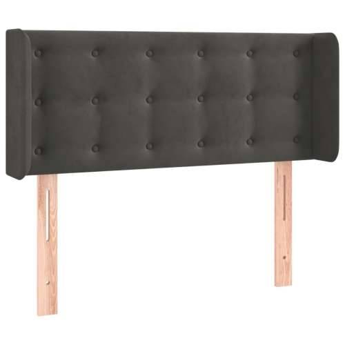 LED uzglavlje tamnosivo 83x16x78/88 cm baršunasto - Tamno siva 83 x 16 x 78/88 cm 1 Cijena