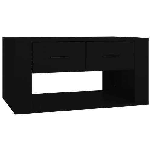 Stolić za kavu crni 80 x 50 x 40 cm od konstruiranog drva - Crna 1 Cijena