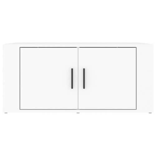 Stolić za kavu bijeli 80 x 50 x 36 cm od konstruiranog drva - Bijela 1 Cijena