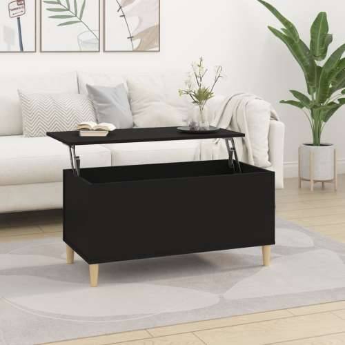 Stolić za kavu crni 90 x 44,5 x 45 cm od konstruiranog drva - Crna 1 90 cm Cijena