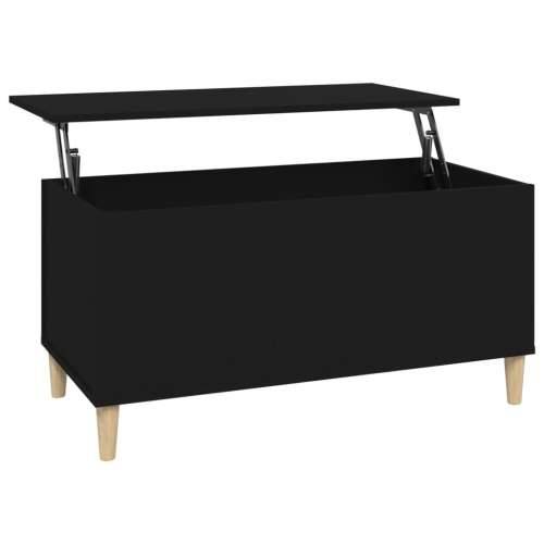 Stolić za kavu crni 90 x 44,5 x 45 cm od konstruiranog drva - Crna 1 90 cm Cijena