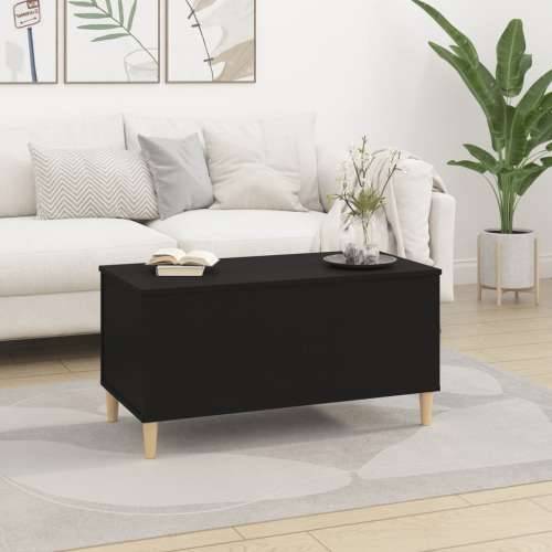 Stolić za kavu crni 90 x 44,5 x 45 cm od konstruiranog drva - Crna 1 90 cm Cijena