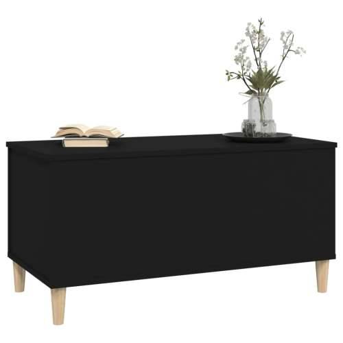 Stolić za kavu crni 90 x 44,5 x 45 cm od konstruiranog drva - Crna 1 90 cm Cijena