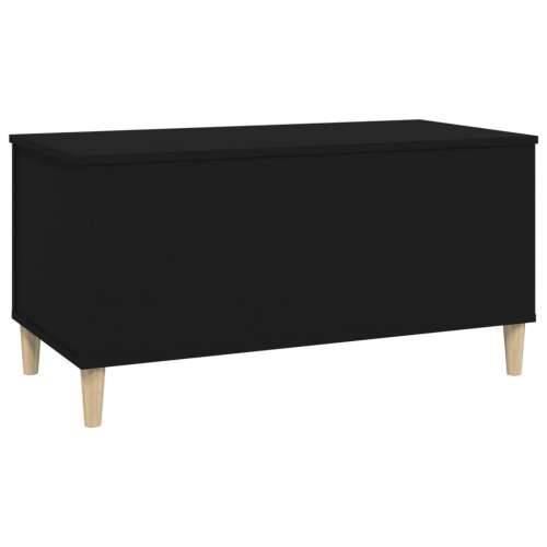Stolić za kavu crni 90 x 44,5 x 45 cm od konstruiranog drva - Crna 1 90 cm Cijena