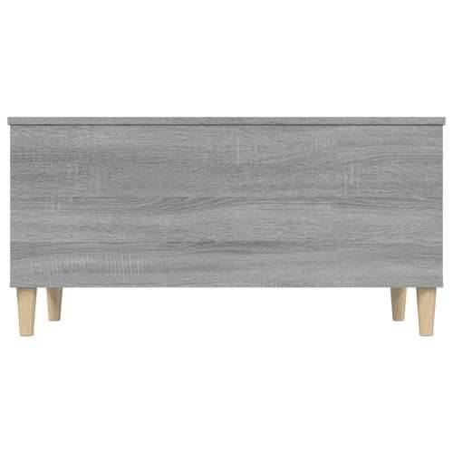 Stolić za kavu siva boja hrasta 90x44,5x45 cm konstruirano drvo - Sivi hrast sonoma 1 90 cm Cijena