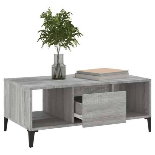 Stolić za kavu boja sivog hrasta 90x50x36,5cm konstruirano drvo - Sivi hrast sonoma 1 Cijena