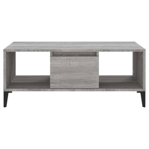 Stolić za kavu boja sivog hrasta 90x50x36,5cm konstruirano drvo - Sivi hrast sonoma 1 Cijena