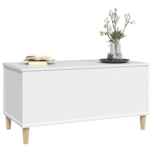 Stolić za kavu bijeli 90 x 44,5 x 45 cm od konstruiranog drva - Bijela 1 90 cm Cijena