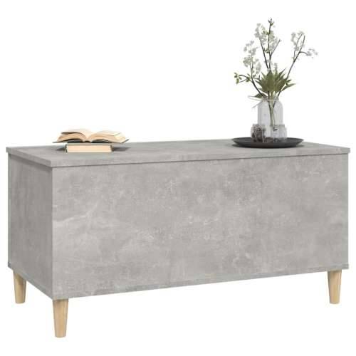 Stolić za kavu siva boja betona 90x44,5x45 cm konstruirano drvo - Beton siva 1 90 cm Cijena