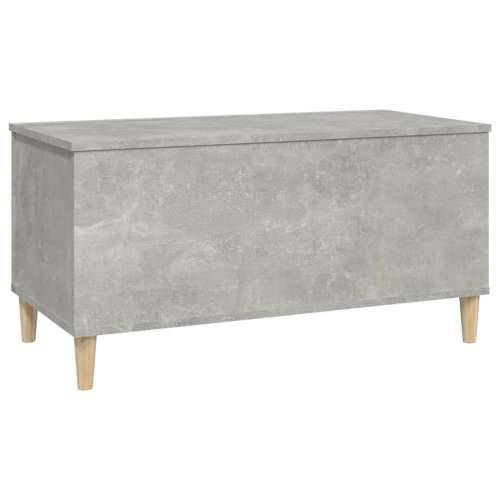 Stolić za kavu siva boja betona 90x44,5x45 cm konstruirano drvo - Beton siva 1 90 cm Cijena