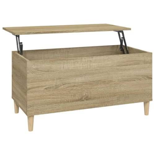 Stolić za kavu boja hrasta 90 x 44,5 x 45 cm konstruirano drvo - sonoma hrast 1 90 cm Cijena