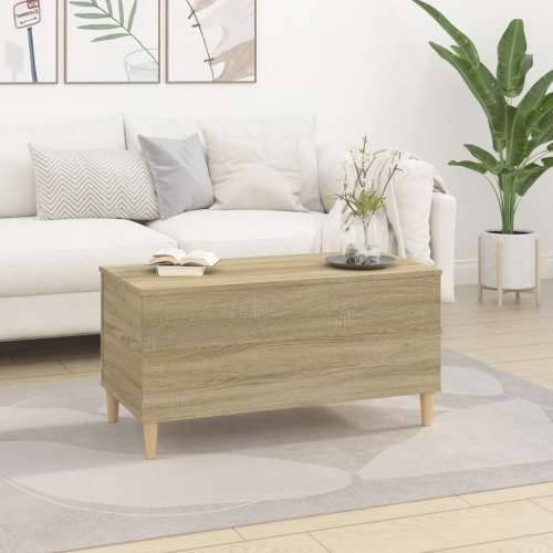 Stolić za kavu boja hrasta 90 x 44,5 x 45 cm konstruirano drvo - sonoma hrast 1 90 cm Cijena