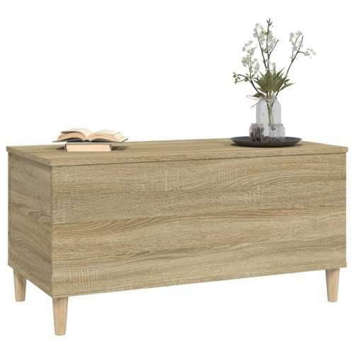 Stolić za kavu boja hrasta 90 x 44,5 x 45 cm konstruirano drvo - sonoma hrast 1 90 cm Cijena
