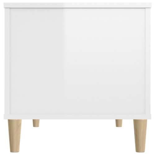Stolić za kavu sjajni bijeli 90x44,5x45 cm konstruirano drvo - Visoko sjajno bijela 1 90 cm Cijena