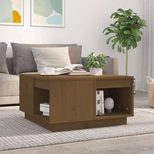 Stolić za kavu boja meda 60 x 61 x 32,5 cm od masivne borovine - boja meda 60 x 61 x 32.5 cm 1 Cijena
