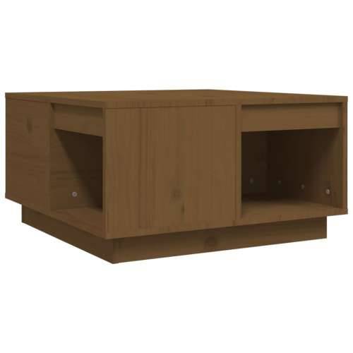 Stolić za kavu boja meda 60 x 61 x 32,5 cm od masivne borovine - boja meda 60 x 61 x 32.5 cm 1 Cijena