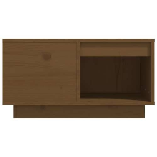 Stolić za kavu boja meda 60 x 61 x 32,5 cm od masivne borovine - boja meda 60 x 61 x 32.5 cm 1 Cijena