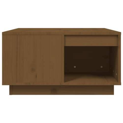 Stolić za kavu boja meda 60 x 61 x 32,5 cm od masivne borovine - boja meda 60 x 61 x 32.5 cm 1 Cijena