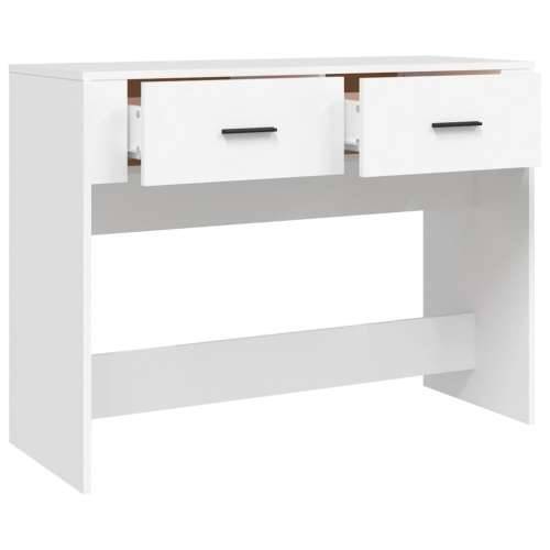 Konzolni stol bijeli 100 x 39 x 75 cm od konstruiranog drva Cijena