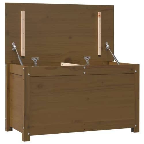 Kutija za pohranu boja meda 80x40x45,5 cm od masivne borovine - boja meda 80 x 40 x 45.5 cm 1 Cijena