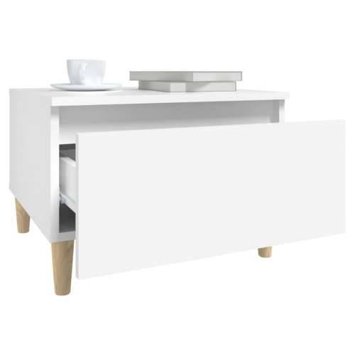 Bočni stolići 2 kom bijeli 50x46x35 cm od konstruiranog drva - Bijela 2 Cijena