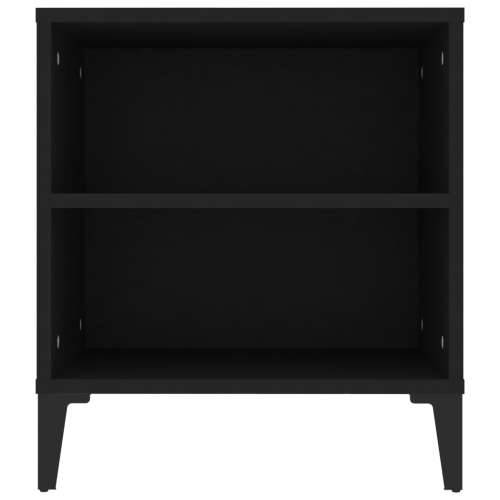 TV ormarić crni 102 x 44,5 x 50 cm od konstruiranog drva - Crna 1 Cijena
