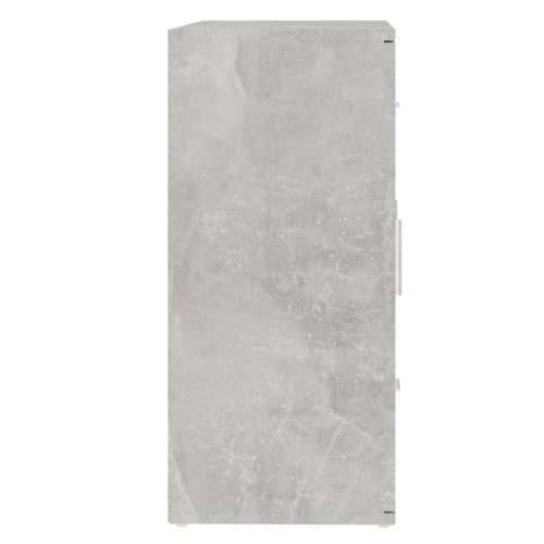 Komoda siva boja betona 91 x 29,5 x 65 cm od konstruiranog drva - Beton siva 1 Cijena