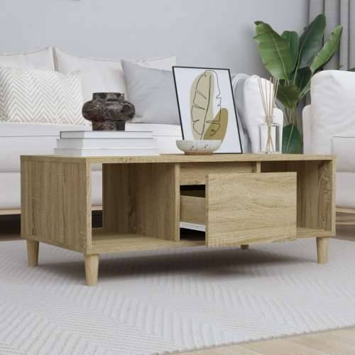Stolić za kavu boja hrasta 90x50x36,5 cm konstruirano drvo - sonoma hrast 1 Cijena