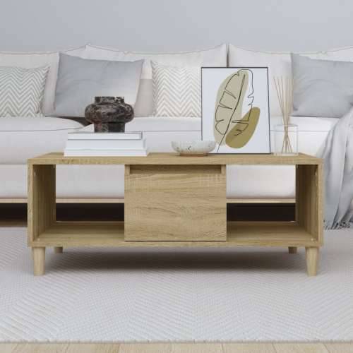 Stolić za kavu boja hrasta 90x50x36,5 cm konstruirano drvo - sonoma hrast 1 Cijena