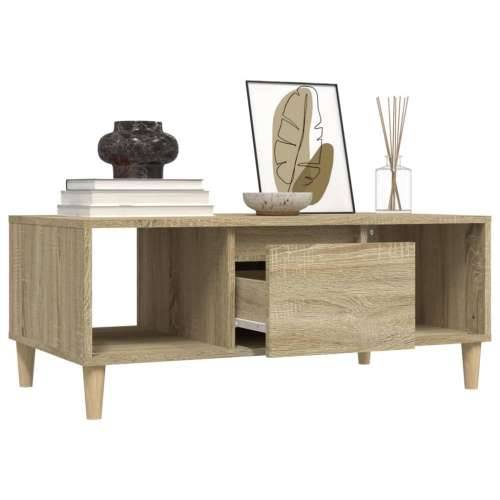 Stolić za kavu boja hrasta 90x50x36,5 cm konstruirano drvo - sonoma hrast 1 Cijena