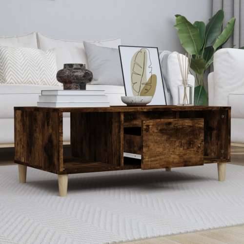 Stolić za kavu boja hrasta 90x50x36,5 cm konstruirano drvo - Dimljeni hrast 1 Cijena