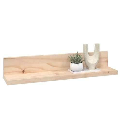 Zidne police 2 kom 50 x 11 x 9 cm od masivne borovine - Prirodna 50 x 11 x 9 cm 1 Cijena