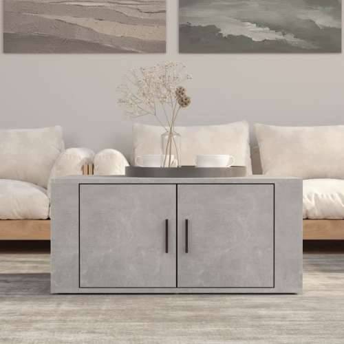 Stolić za kavu boja betona 80x50x36 cm konstruirano drvo - Beton siva 1 Cijena