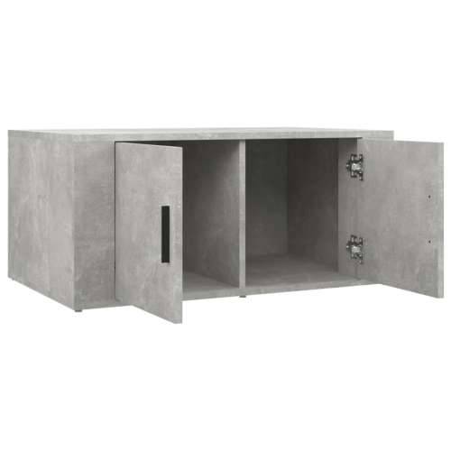 Stolić za kavu boja betona 80x50x36 cm konstruirano drvo - Beton siva 1 Cijena