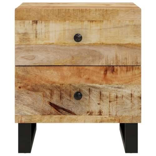 Noćni ormarići 2 kom 40 x 33 x 46 cm od masivnog drva manga - 2 masivno drvo manga Cijena