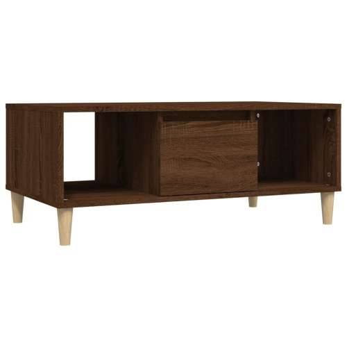 Stolić za kavu smeđi hrast 90x50x36,5 cm konstruirano drvo - Smeđi hrast 1 Cijena
