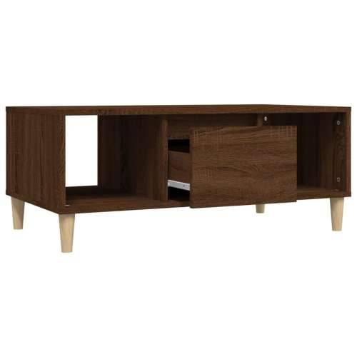 Stolić za kavu smeđi hrast 90x50x36,5 cm konstruirano drvo - Smeđi hrast 1 Cijena