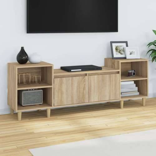 TV ormarić boja hrasta sonome 160x35x55 cm konstruirano drvo - sonoma hrast 1 Cijena