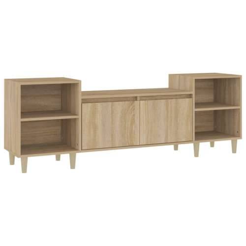 TV ormarić boja hrasta sonome 160x35x55 cm konstruirano drvo - sonoma hrast 1 Cijena