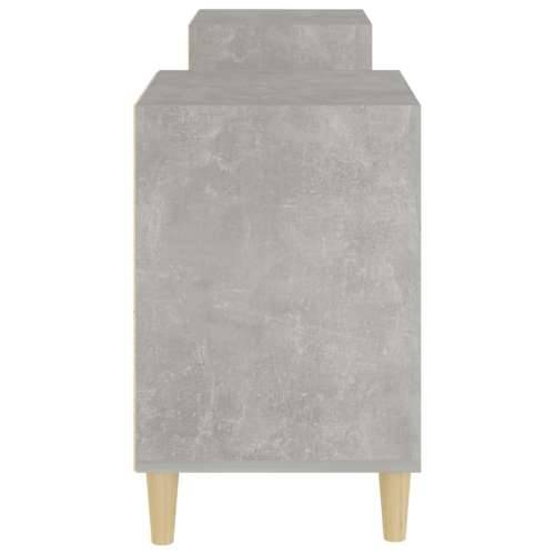 TV ormarić boja betona 160x35x55 cm od konstruiranog drva - Beton siva 1 Cijena