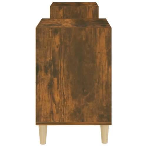 TV ormarić boja dimljenog hrasta 160x35x55 cm konstruirano drvo - Dimljeni hrast 1 Cijena