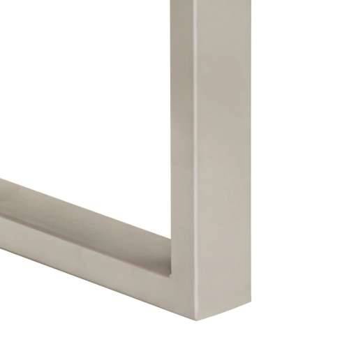 Blagovaonski stol 110 x 50 x 76 cm od masivnog bagremovog drva - Srebrno 110 x 50 x 76 cm table 1 Cijena