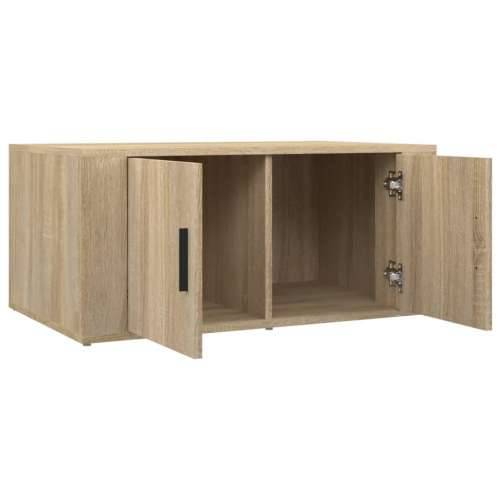 Stolić za kavu boja hrasta 80x50x36 cm konstruirano drvo - sonoma hrast 1 Cijena