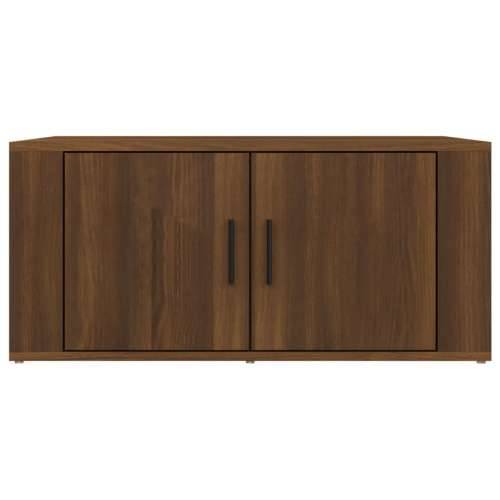 Stolić za kavu Smeđa hrasta 80x50x36 cm konstruirano drvo - Smeđi hrast 1 Cijena