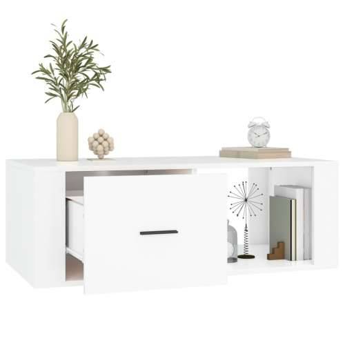 Stolić za kavu bijeli 100 x 50,5 x 35 cm od konstruiranog drva - Bijela 1 Cijena