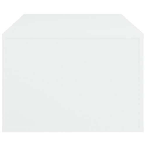 Stolić za kavu bijeli 100 x 50,5 x 35 cm od konstruiranog drva - Bijela 1 Cijena