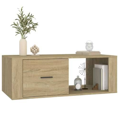 Stolić za kavu boja hrasta 100 x 50,5 x 35 cm konstruirano drvo - sonoma hrast 1 Cijena