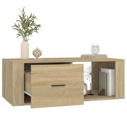 Stolić za kavu boja hrasta 100 x 50,5 x 35 cm konstruirano drvo - sonoma hrast 1 Cijena