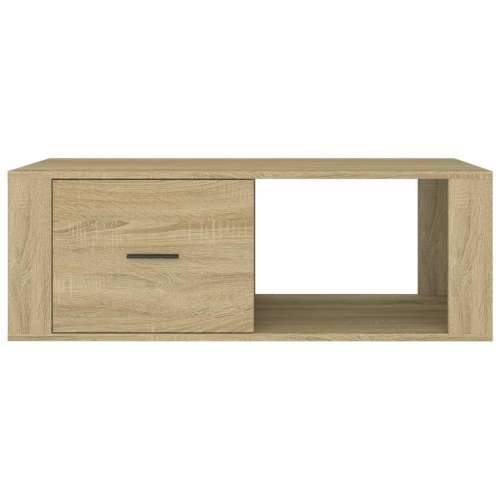 Stolić za kavu boja hrasta 100 x 50,5 x 35 cm konstruirano drvo - sonoma hrast 1 Cijena