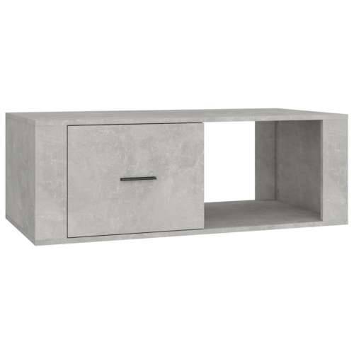 Stolić za kavu boja betona 100x50,5x35 cm konstruirano drvo - Beton siva 1 Cijena